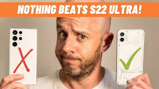 The Nothing Phone (1) is better than the S22 Ultra! | Mark Ellis Reviews