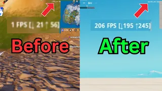 How to fix FPS drops & Freezes in FORTNITE Chapter 5 Season 1