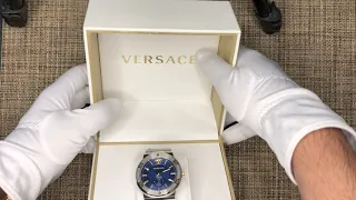 Unboxing and Reviewing The Versace Greca Logo Watch 41mm