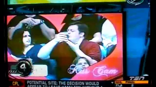 Kiss Cam - Dude picks BEER over GF