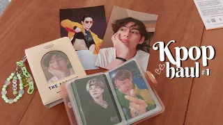 bts haul | meus primeiros photocards e outros itens de kpop 🫰💜