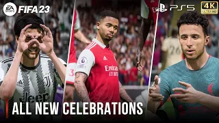 FIFA 23 | All New Celebrations | PS5™ 4K 60FPS