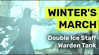 WINTER'S MARCH - Warden ESO PvE Tank Build (Double Ice Staff) | The Elder Scrolls Online - Deadlands
