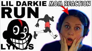 My MOM Reacts to Lil Darkie - RUN [She LIKES Lil Darkie now?!]
