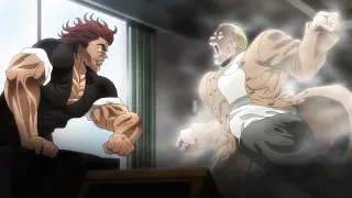 Yuujiro vs Sikorsky, Angry Baki brutally attacked Sikorsky