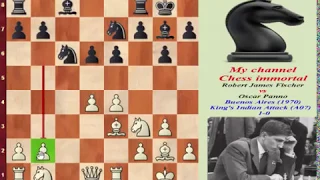 King's Indian Attack vs The Sicilian Defence ( Robert James Fischer vs Oscar Panno)