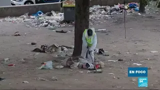 Porte de la Chapelle, un barrio de París conocido como "la colina del crack"