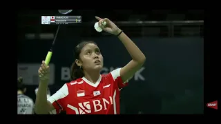 Uber Cup 2022 | Bilqis Prasista (INa) vs Akane Yamaguchi (JPN) #bwf #ubercup2022