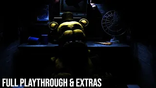 FNAF 1 REWRITTEN - Full Playthrough & Extras