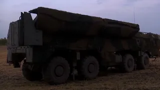Russia Shows Iskander Mobile Ballistic Missile System Firing On Ukrainian Forces