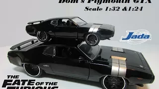 Dom's Plymouth GTX Diecast 1:24 & 1:32 Jada The Fate Of The Furious