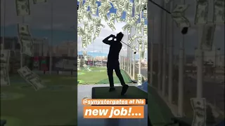 Synyster Gates playing golf in Las Vegas - 03.03.2018