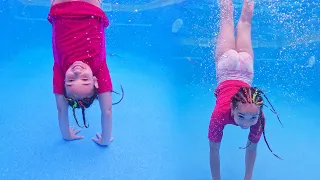 ⏰ 24 de ORE în PISCINĂ 🏊‍♀️ CHALLENGE cu PEDEAPSĂ 🚨