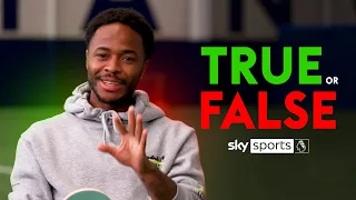 Does Sterling run like a T-Rex? 🦖 | TRUE or FALSE with Raheem Sterling