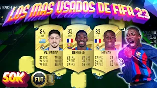 EL MEJOR EQUIPO BARATO POR 50K DE FIFA 23 | LOS JUGADORES de ORO MAS UTILIZADOS