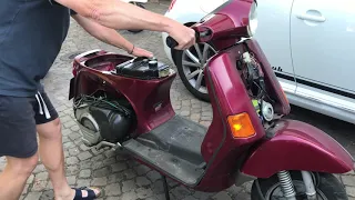 Vespa Cosa Vergaserprobleme