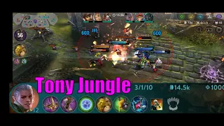 He is tough | Tony Jungle | 3v3 2024 #vainglory