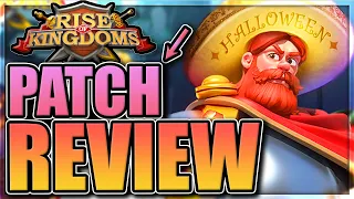 Halloween Patch Review in Rise of Kingdoms [big reward adjustments]