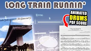 THE DOOBIE BROTHERS - Long Train Running | DRUM SCORE | Drummer POV