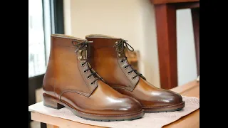 Handmade Men Leather Boots, Desert Boots, Handmade Boots, Ankle boots, Hiking Boots, Mountain Boots