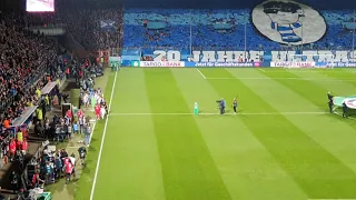 VfL Bochum - FC Bayern München 29.10.2019 DFB Pokal Choreo Ostkurve