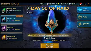 DAY 50 OF RAID SHADOW LEGENDS