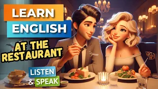 At the Restaurant  | Improve Your English | English Listening Skills - Speaking Skills