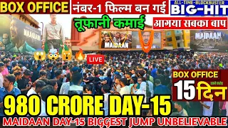 Maidaan (Day-15) रिकॉर्ड तोड़ कमाई 😱 Box Office Collection All India 🔥|Maidaan Box Office Collection