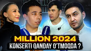 Million 2024 konserti qanday o'tmoqda? #millionjamoasi #million #anons