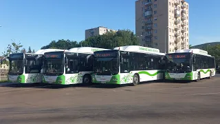 Majális buszok Miskolcon 2024
