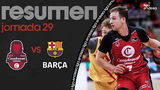 CASADEMONT ZARAGOZA - BARÇA (76-71) RESUMEN | Liga Endesa 2021-22