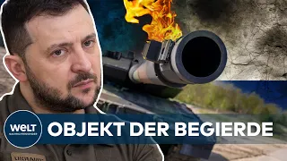 UKRAINE WILL DEUTSCHE PANZER: Selenskyj meldet Rückeroberungen im Süden und Osten | WELT Thema