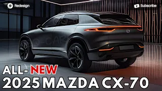 2025 Mazda Cx-70 Unveiled - Worth To Wait ??