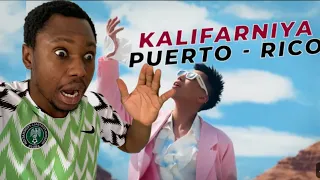 Kalifarniya - Puerto-Rico [M/V] reaction video.