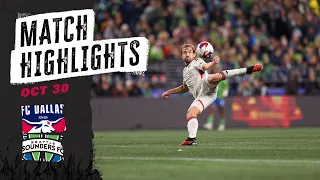 FC Dallas at Seattle Sounders FC Highlights | October 30, 2023