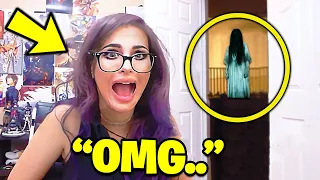 8 GHOSTS YouTubers CAUGHT ON CAMERA! (SSSniperWolf, MrBeast & Jelly)