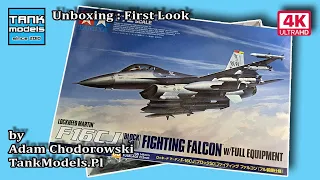 Unboxing 204 - F-16 CJ Block 50 w/full equipment - Tamiya 60788