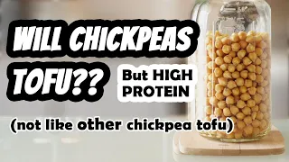 Will CHICKPEAS Tofu? Finally, we find out... | Mary's Test Kitchen