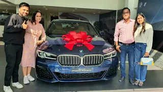 BMW 5 series delivery