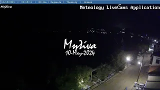 🌼 10-May-2024, Μηλίνα Πηλίου Live, Timelapses.gr 🇬🇷