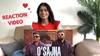 O Sajna - Song REACTION!  - Badshah X DIVINE X Nikhita Gandhi | Ek THA RAJA