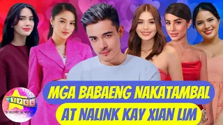 Mga Babaeng Nakatambal at NaLink kay Xian Lim