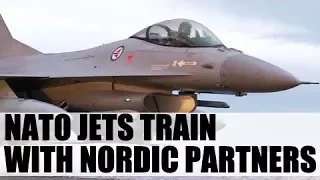 NATO jets train with Nordic partners