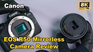 Best Starter Mirrorless Camera in 2024 | Canon EOS R50 | Unboxing, Setup & Review