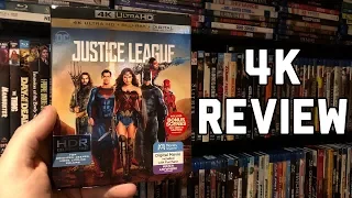 Justice League - 4K Blu-ray Review | Dolby Vision HDR | Dolby Atmos Audio