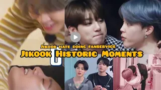 JIKOOK||KOOKMIN Historic Moments they hate doing fanservice :/ [PART 1]