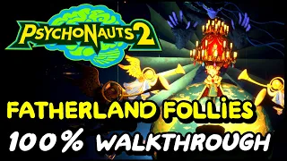 PsychoNauts 2 - Fatherland Follies All Collectible Locations