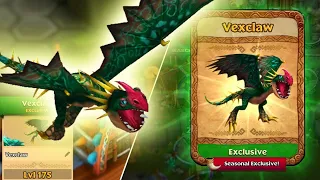 Vexclaw - New Exclusive Deadly Nadder Max Level 175 Titan Mode | Dragons: Rise of Berk