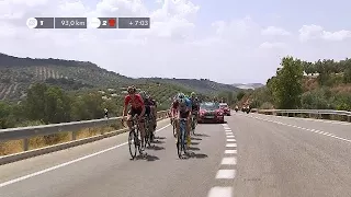 10 men at the front - Stage 14 - La Vuelta 2017