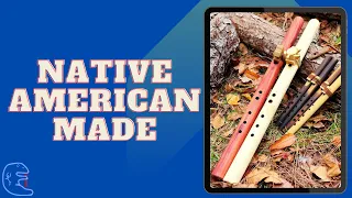 Are Blue Bear Flutes Native American Made?